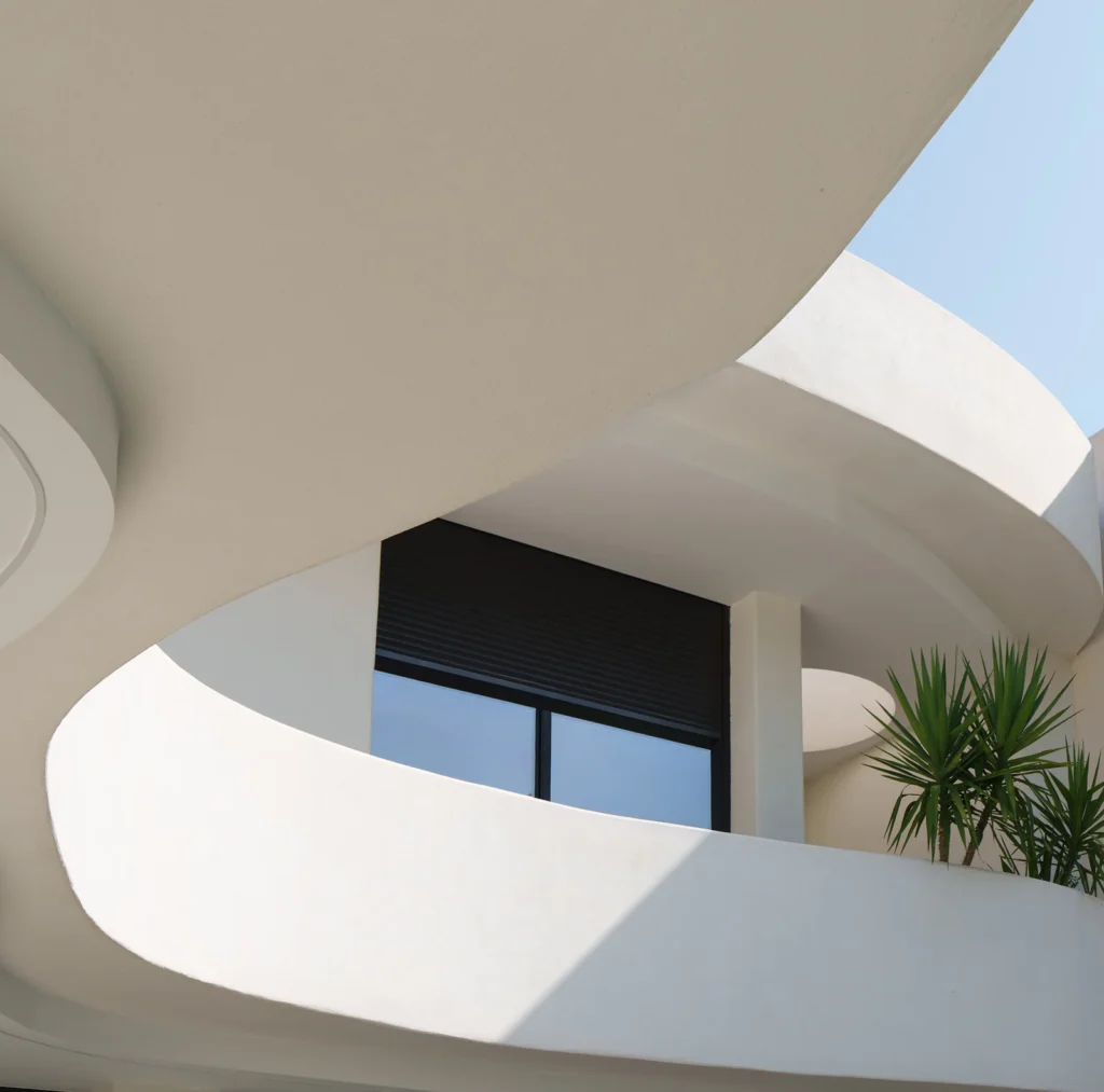 Diseño de casa con arquitectura moderna